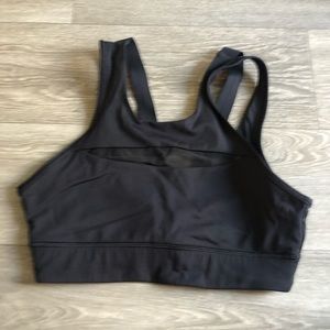 Lululemon Black Sports Bra Size 8